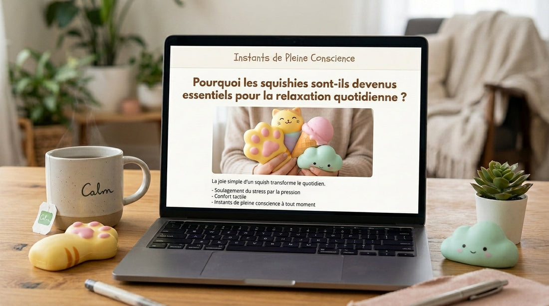 Pourquoi les squishies sont devenus indispensables pour se détendre au quotidien  ?